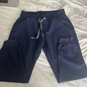 Figs navy joggers